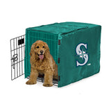 Seattle Mariners MLB Dog Cage Cover Pet Crate Kennel Protector Printed