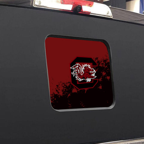 South Carolina Gamecocks NCAA Rear Back Middle Window Vinyl Decal Stickers Fits Dodge Ram GMC Chevy Tacoma Ford