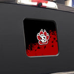 South Dakota Coyotes NCAA Rear Back Middle Window Vinyl Decal Stickers Fits Dodge Ram GMC Chevy Tacoma Ford