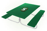 Southeastern Louisiana Lions NCAAB Picnic Table Bench Chair Set Outdoor Cover