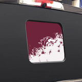 Southern Illinois Salukis NCAA Rear Back Middle Window Vinyl Decal Stickers Fits Dodge Ram GMC Chevy Tacoma Ford