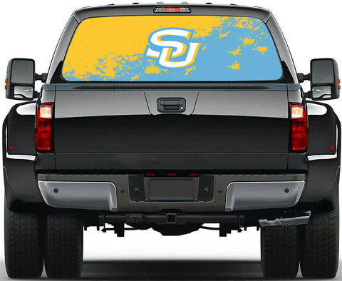 Southern University Jaguars NCAA Truck SUV Decals Paste Film Stickers Rear Window