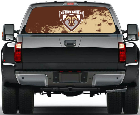 St. Bonaventure Bonnies NCAA Truck SUV Decals Paste Film Stickers Rear Window