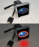 Subaru Car Logo Hitch Cover LED Brake Light for Trailer