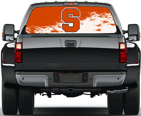 Syracuse Orange NCAA Truck SUV Decals Paste Film Stickers Rear Window