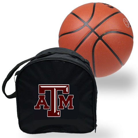 Texas A&M Aggies NCAAB Basket Ball Basketball Carry Bag Backpack