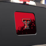 Texas Tech Red Raiders NCAA Rear Back Middle Window Vinyl Decal Stickers Fits Dodge Ram GMC Chevy Tacoma Ford