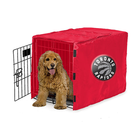 Toronto Raptors NBA Dog Cage Cover Pet Crate Kennel Protector Printed