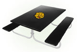 UAPB Golden Lions NCAAB Picnic Table Bench Chair Set Outdoor Cover