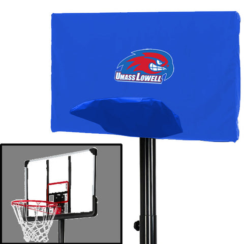 UMass Lowell River Hawks NCAAB Basketball Hoop Cover Winter Protector