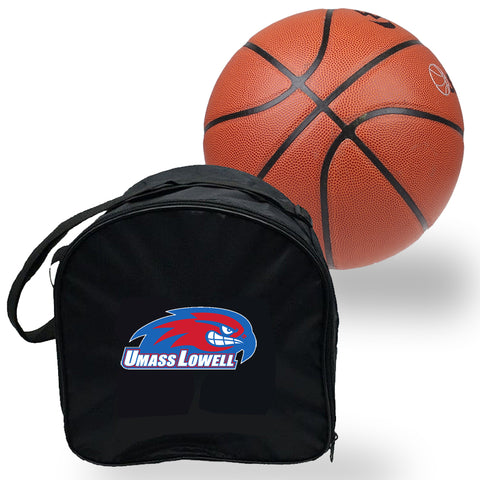 UMass Lowell River Hawks NCAAB Basket Ball Basketball Carry Bag Backpack