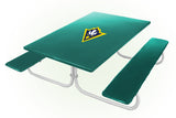 UNCW Seahawks NCAAB Picnic Table Bench Chair Set Outdoor Cover