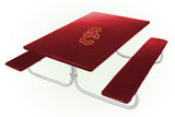 USC Trojans NCAAB Picnic Table Bench Chair Set Outdoor Cover