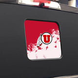 Utah Runnin' Utes NCAA Rear Back Middle Window Vinyl Decal Stickers Fits Dodge Ram GMC Chevy Tacoma Ford