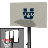 Utah State Aggies NCAAB Basketball Hoop Cover Winter Protector