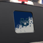 Utah State Aggies NCAA Rear Back Middle Window Vinyl Decal Stickers Fits Dodge Ram GMC Chevy Tacoma Ford