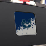 Utah State Aggies NCAA Rear Back Middle Window Vinyl Decal Stickers Fits Dodge Ram GMC Chevy Tacoma Ford