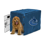 Vancouver Canucks NHL Dog Cage Cover Pet Crate Kennel Protector Printed