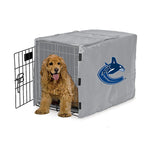 Vancouver Canucks NHL Dog Cage Cover Pet Crate Kennel Protector Printed