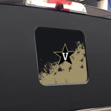 Vanderbilt Commodores NCAA Rear Back Middle Window Vinyl Decal Stickers Fits Dodge Ram GMC Chevy Tacoma Ford