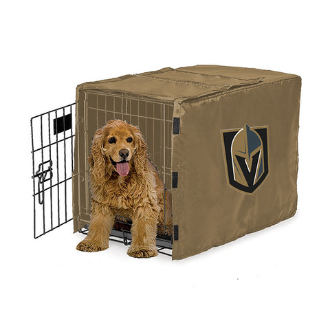 Vegas Golden Knights NHL Dog Cage Cover Pet Crate Kennel Protector Printed