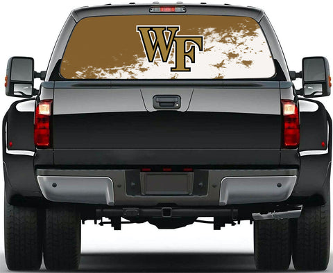 Wake Forest Demon Deacons NCAA Truck SUV Decals Paste Film Stickers Rear Window