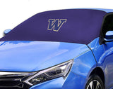 Washington Huskies NCAA Car SUV Front Windshield Sun Snow Cover