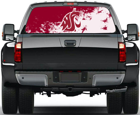 Washington State Cougars NCAA Truck SUV Decals Paste Film Stickers Rear Window