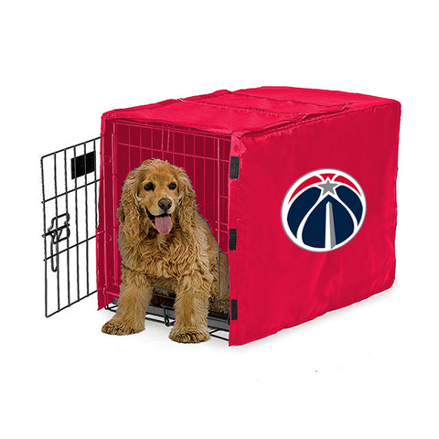 Washington Wizards NBA Dog Cage Cover Pet Crate Kennel Protector Printed