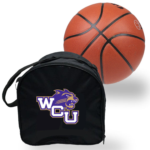 Western Carolina Catamounts NCAAB Basket Ball Basketball Carry Bag Backpack