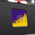 Western Illinois Leathernecks NCAA Rear Back Middle Window Vinyl Decal Stickers Fits Dodge Ram GMC Chevy Tacoma Ford