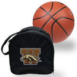 Western Michigan Broncos NCAAB Basket Ball Basketball Carry Bag Backpack