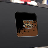 Western Michigan Broncos NCAA Rear Back Middle Window Vinyl Decal Stickers Fits Dodge Ram GMC Chevy Tacoma Ford