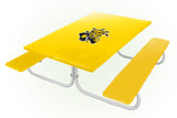 Wichita State Shockers NCAAB Picnic Table Bench Chair Set Outdoor Cover