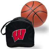 Wisconsin Badgers NCAAB Basket Ball Basketball Carry Bag Backpack