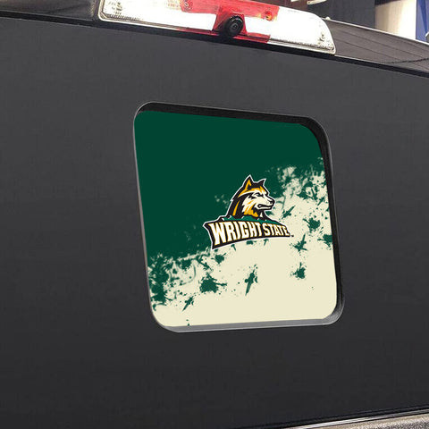 Wright State Raiders NCAA Rear Back Middle Window Vinyl Decal Stickers Fits Dodge Ram GMC Chevy Tacoma Ford