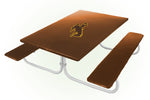 Wyoming Cowboys NCAAB Picnic Table Bench Chair Set Outdoor Cover