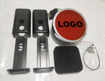 Audi Car Logo Hitch Cover LED Brake Light for Trailer