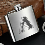 Arizona Diamondbacks MLB Wine Liquor Matte Pot Hip Flask