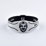 NBA Player Logo Silicone Rubber Wristband Bracelet