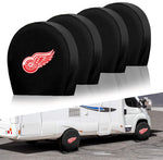 Detroit Red Wings NHL Tire Covers Set of 4 or 2 for RV Wheel Trailer Camper Motorhome