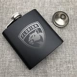 Florida Panthers NHL Wine Liquor Matte Pot Hip Flask