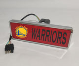 Golden State Warriors NBA Rectangular Hitch Cover LED Brake Light for Trailer