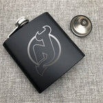 New Jersey Devils NHL Wine Liquor Matte Pot Hip Flask