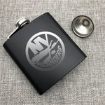 New York Islanders NHL Wine Liquor Matte Pot Hip Flask