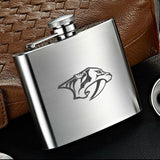 Nashville Predators NHL Wine Liquor Matte Pot Hip Flask