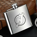 New Jersey Devils NHL Wine Liquor Matte Pot Hip Flask