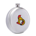 Ottawa Senators NHL Wine Liquor Matte Pot Hip Flask