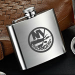 New York Islanders NHL Wine Liquor Matte Pot Hip Flask