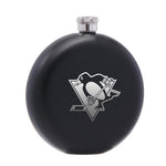 Pittsburgh Penguins NHL Wine Liquor Matte Pot Hip Flask